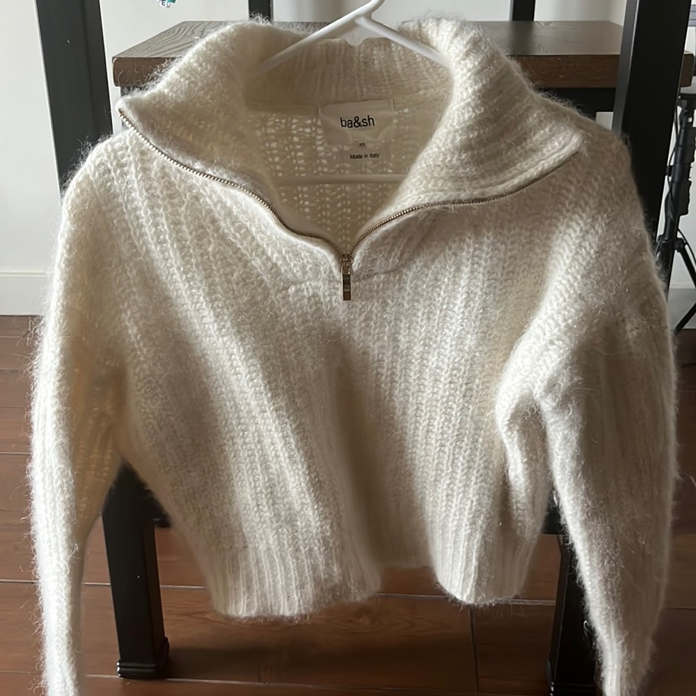 Cozy Half Zip Sweater